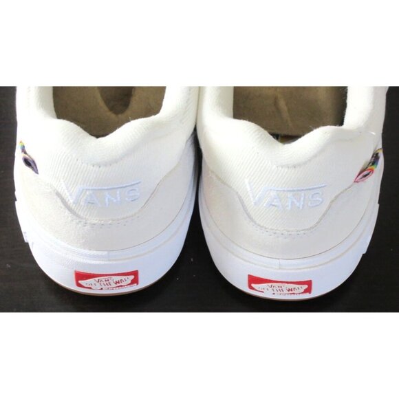 Vans Men\'s Wayvee 2Gether As Ourselves White Suede Skate Shoes Sizes NIB